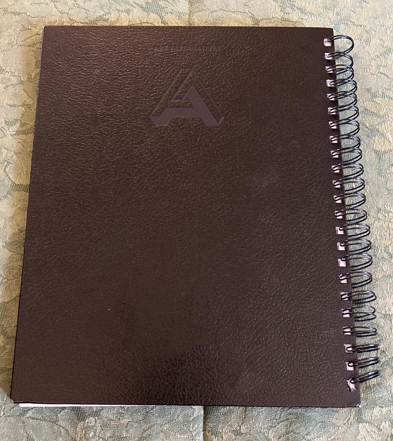 Art Alternatives Hardcover Spiral Bound Blank Notebook 12.25″x9.75″ 94 pp
