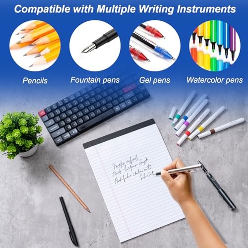 Legal Pads 8.5 x 11, 3 Pack White Note 8.5-Inch by 11.75-Inch 3 Pack-White