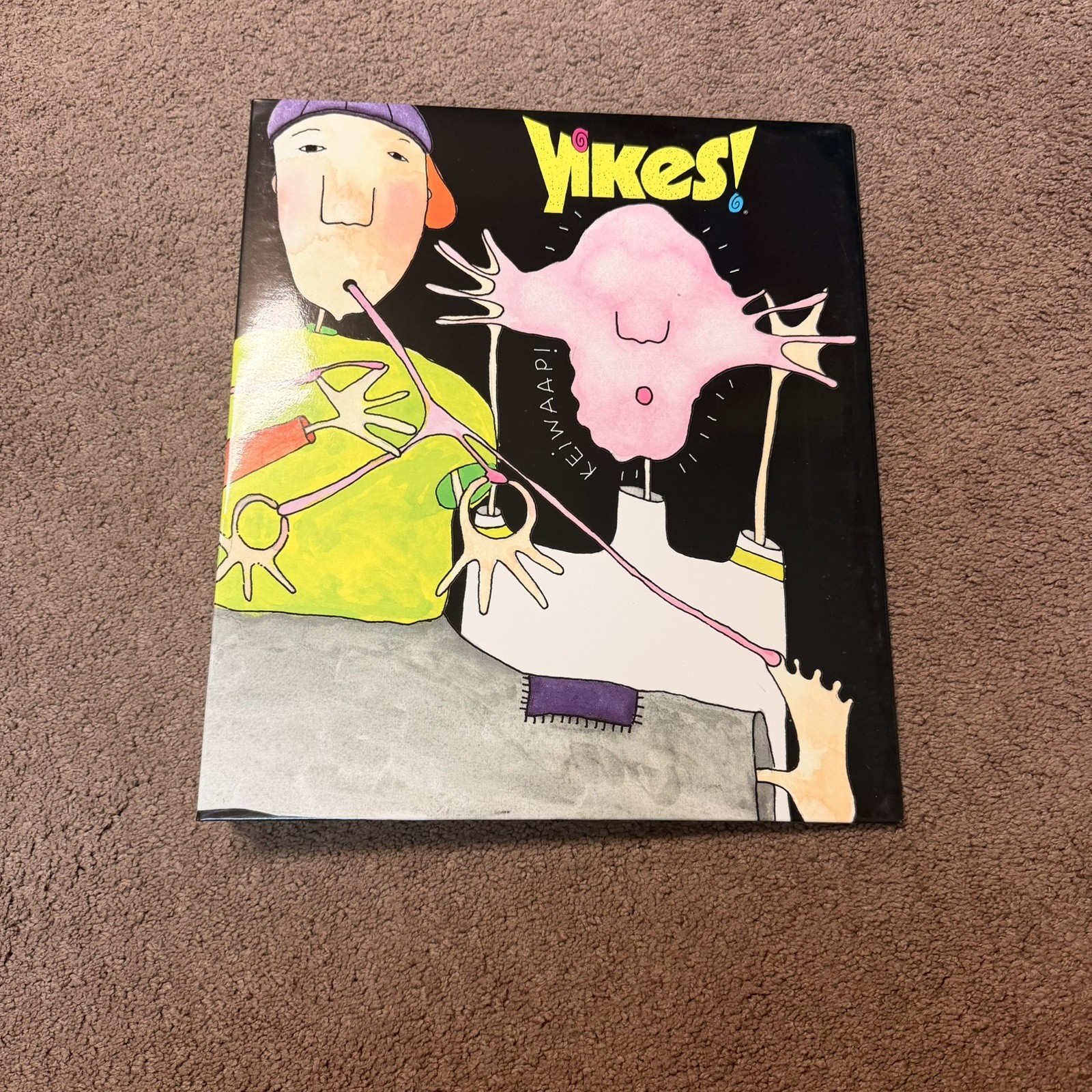 90s VTG Yikes! Black Binder NOS
