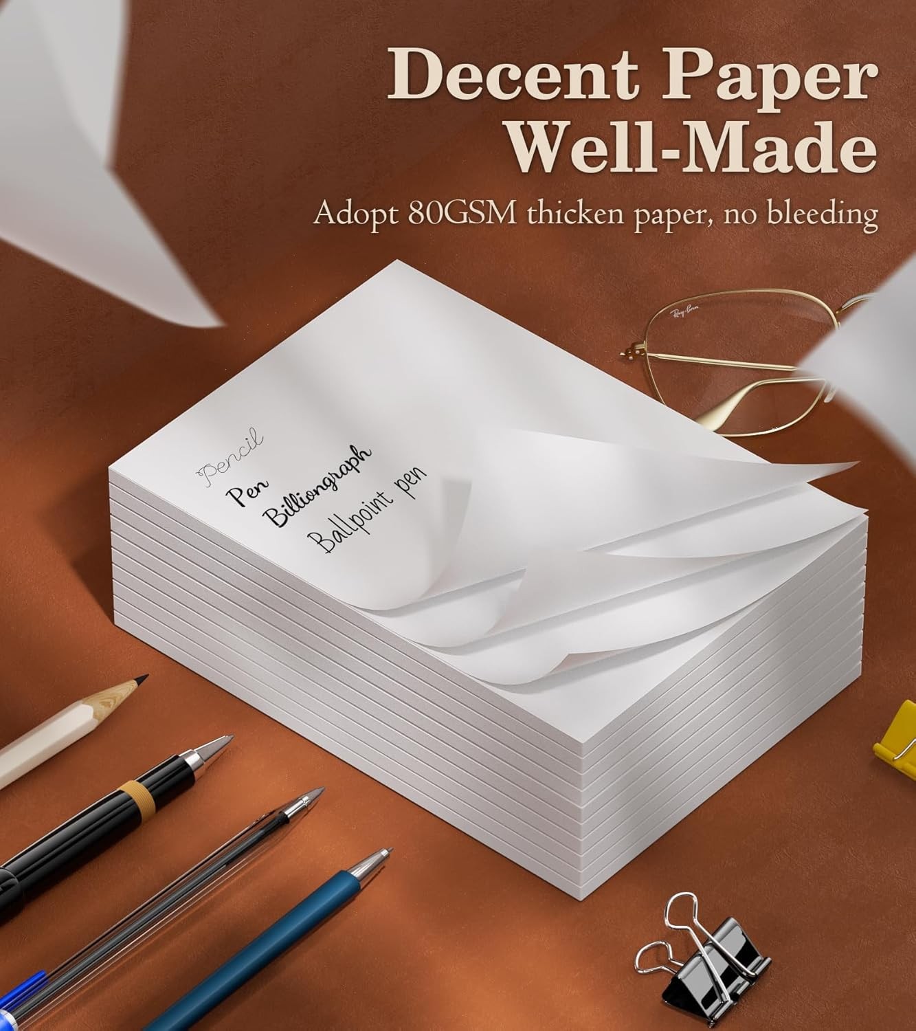 Note Pads 4×6 – Notepad – 10 Pads – 50 Sheets per Notepads – Small Writing Pads