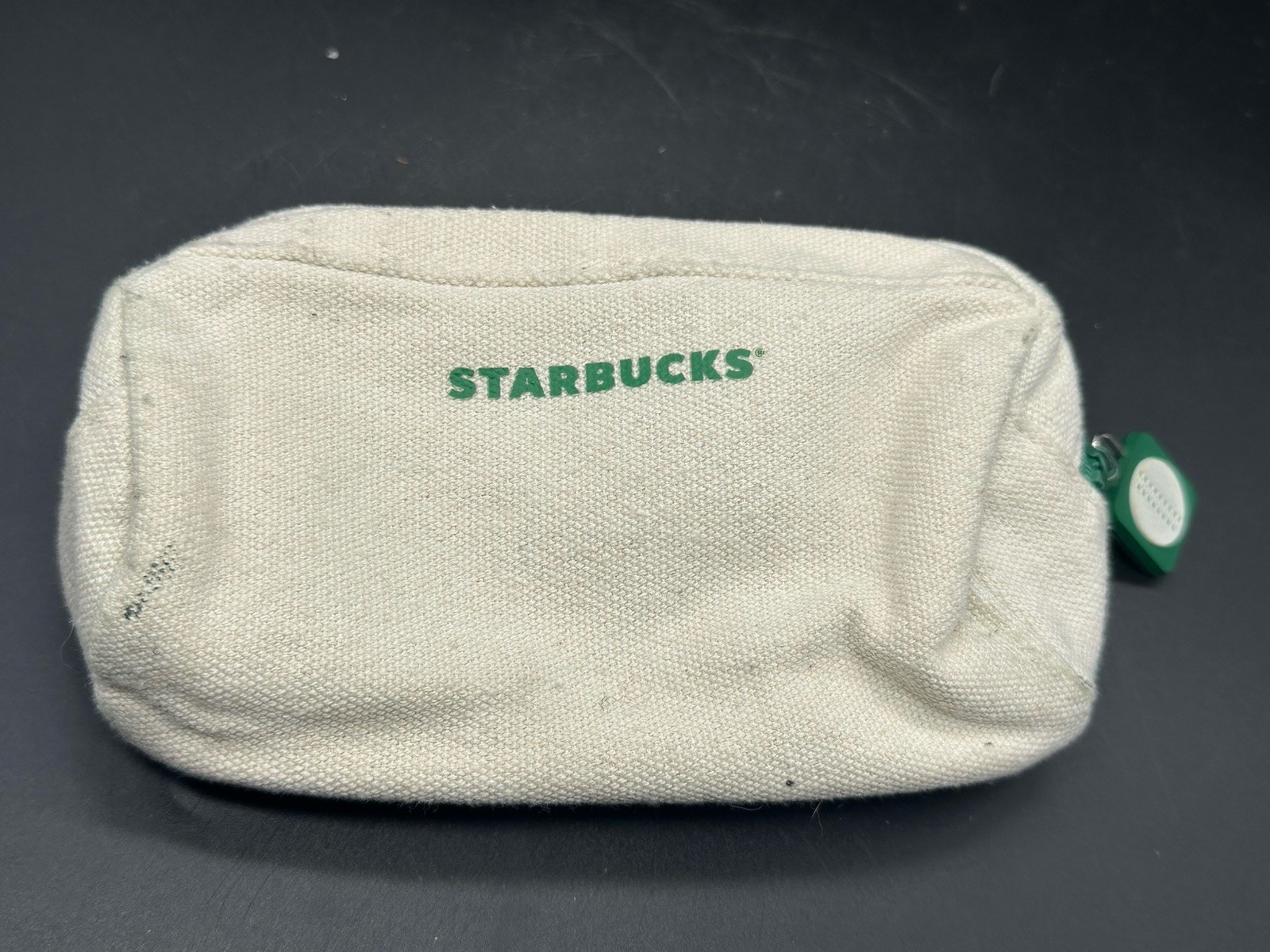 2018 Starbucks Cotton Zippered Pouch Bag
