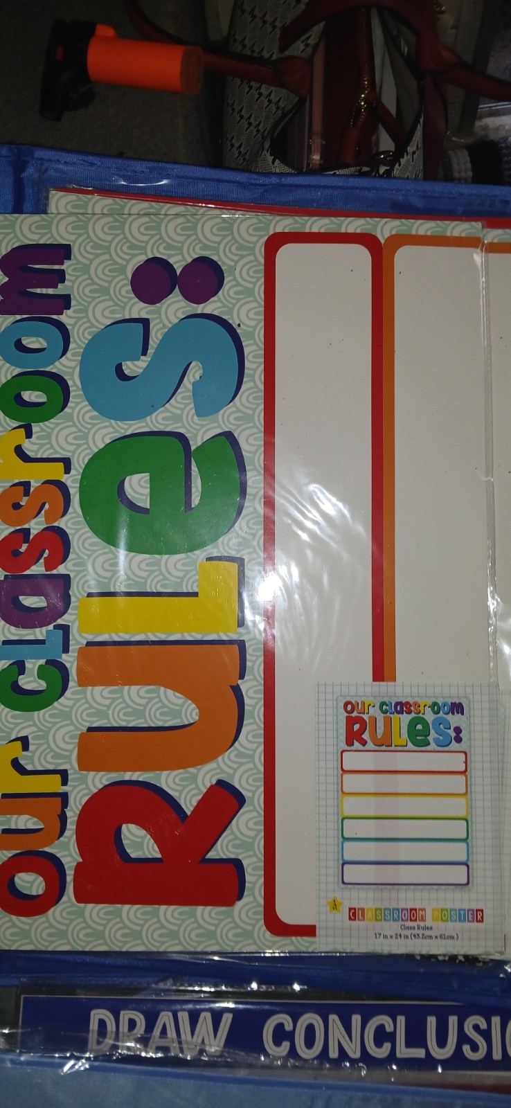 Lot of Teacher Items for The Classroom School Supplies