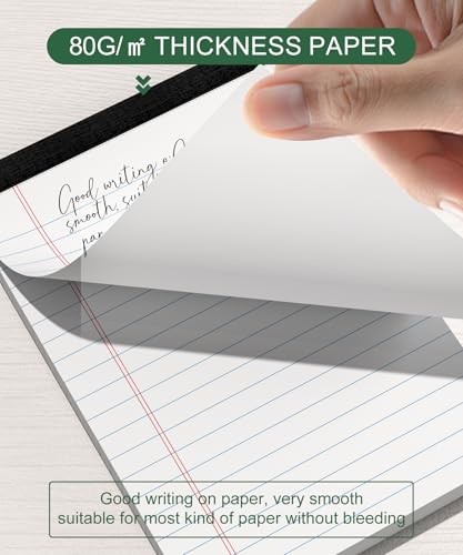 Legal Pads 4×6 Small Notepads, 14-Pck Note Pads 4×6 – 14 Pack – 30 Sheets White