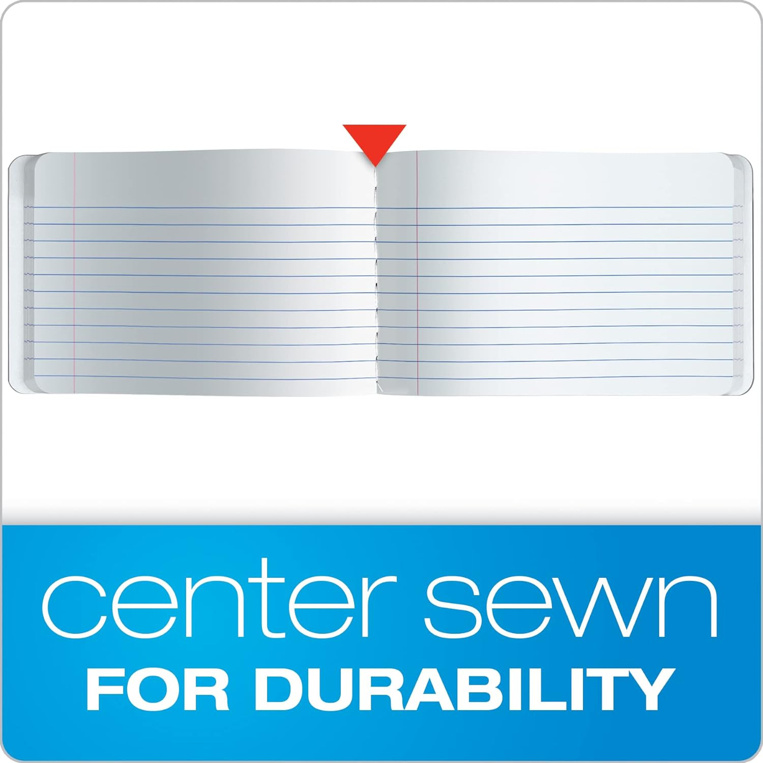 Composition Mini Notebooks, 6 Pack, Cover Colors Vary, Wide Ruled Paper, 4-7/8 X