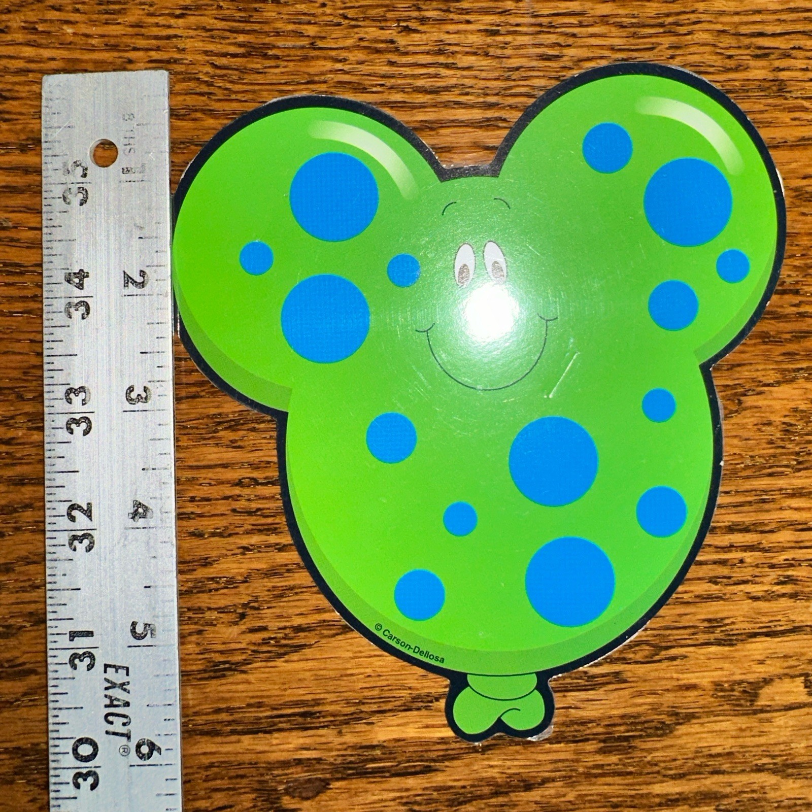 Vtg Carson Dellosa 90s Y2K Smiling Balloons Bulletin Board Cutout Set 7 Dopamine