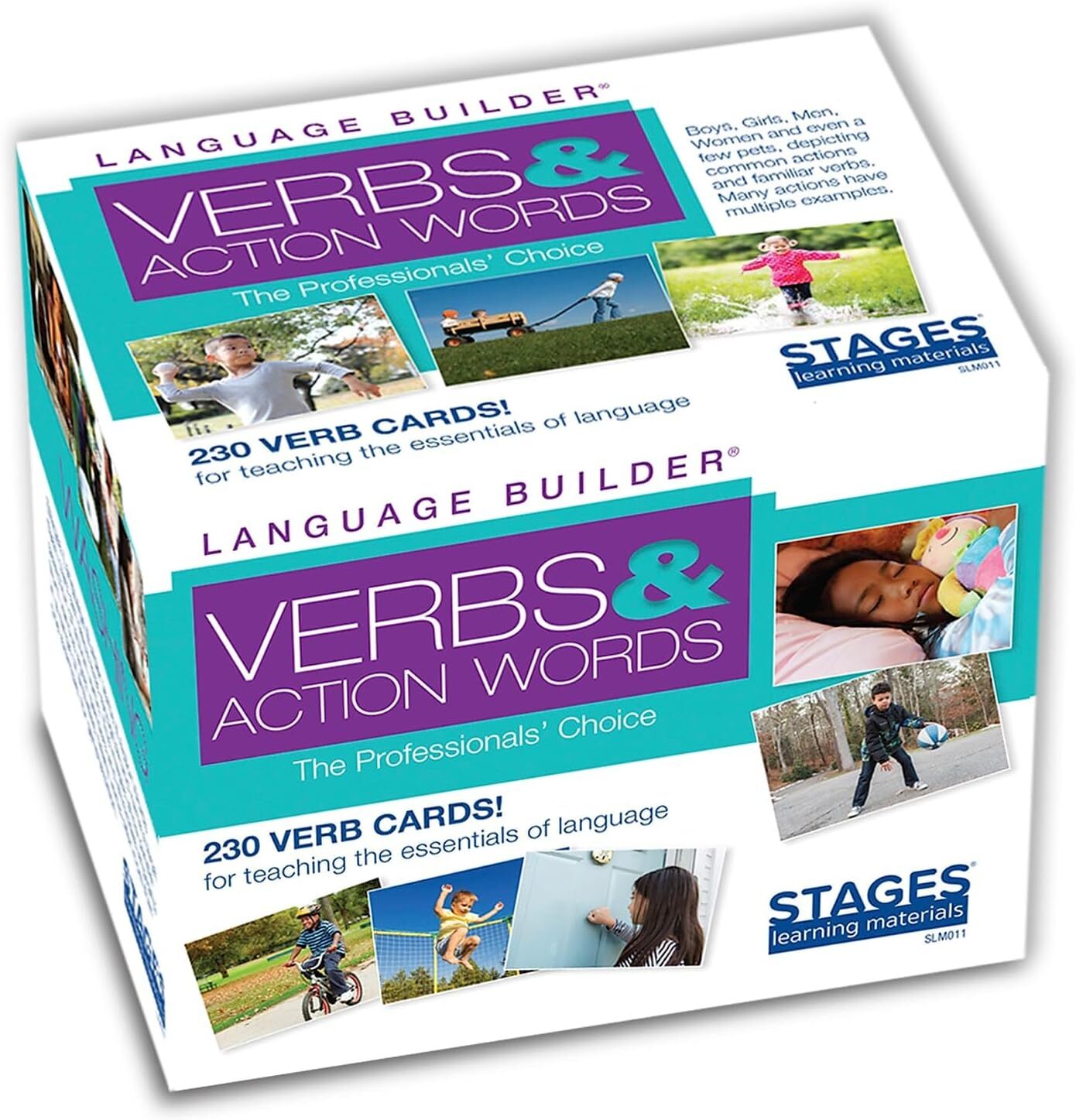 Stages Learning Materials Language Builder Verb Flash Cards Photo Vocabulary…