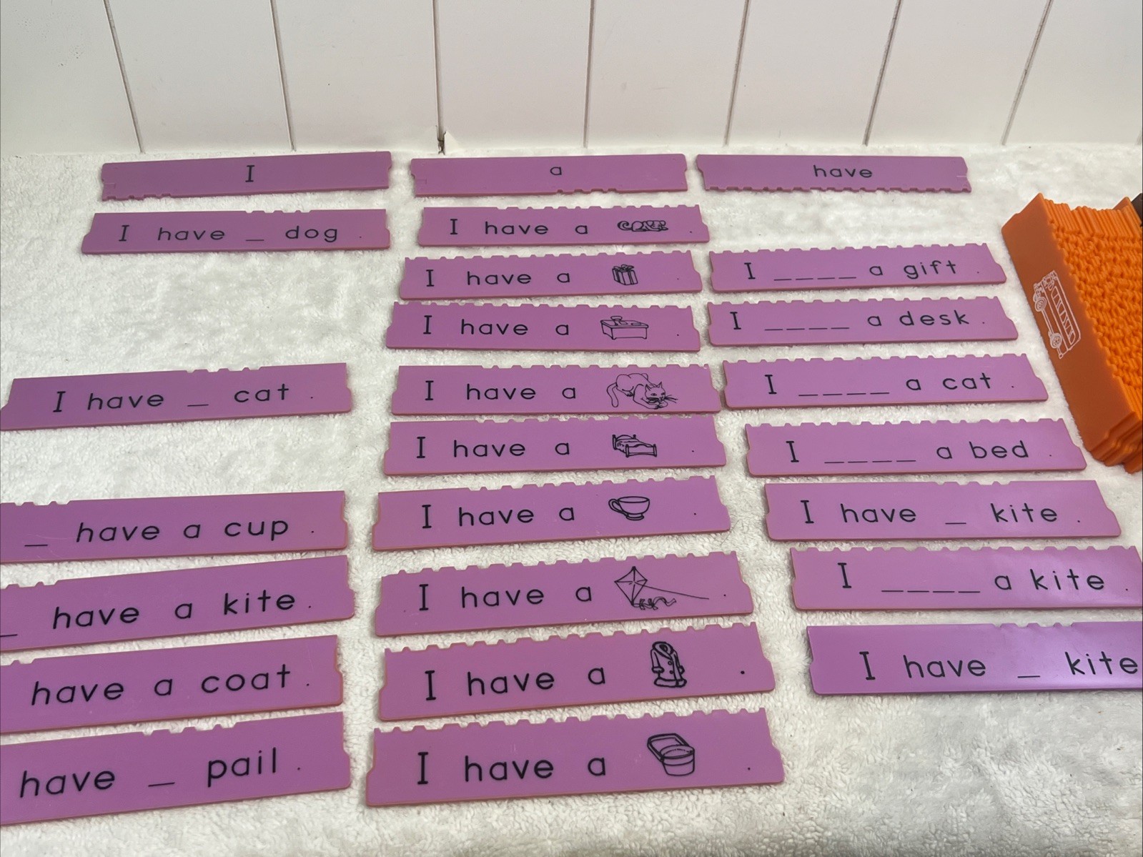 RARE Insta Learn Special Education Teaching Strip Sets Numbers Shapes Reading