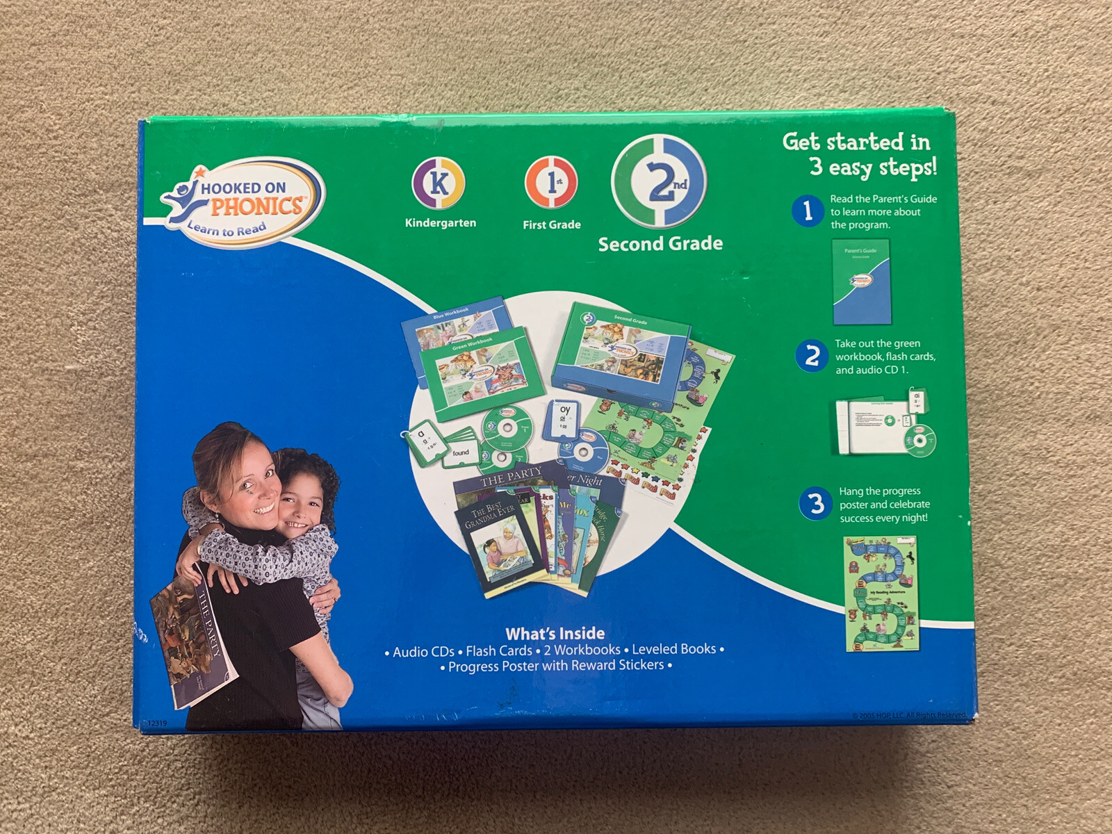Hooked on Phonics 2005 Learn to Read Second Grade Boxed Set