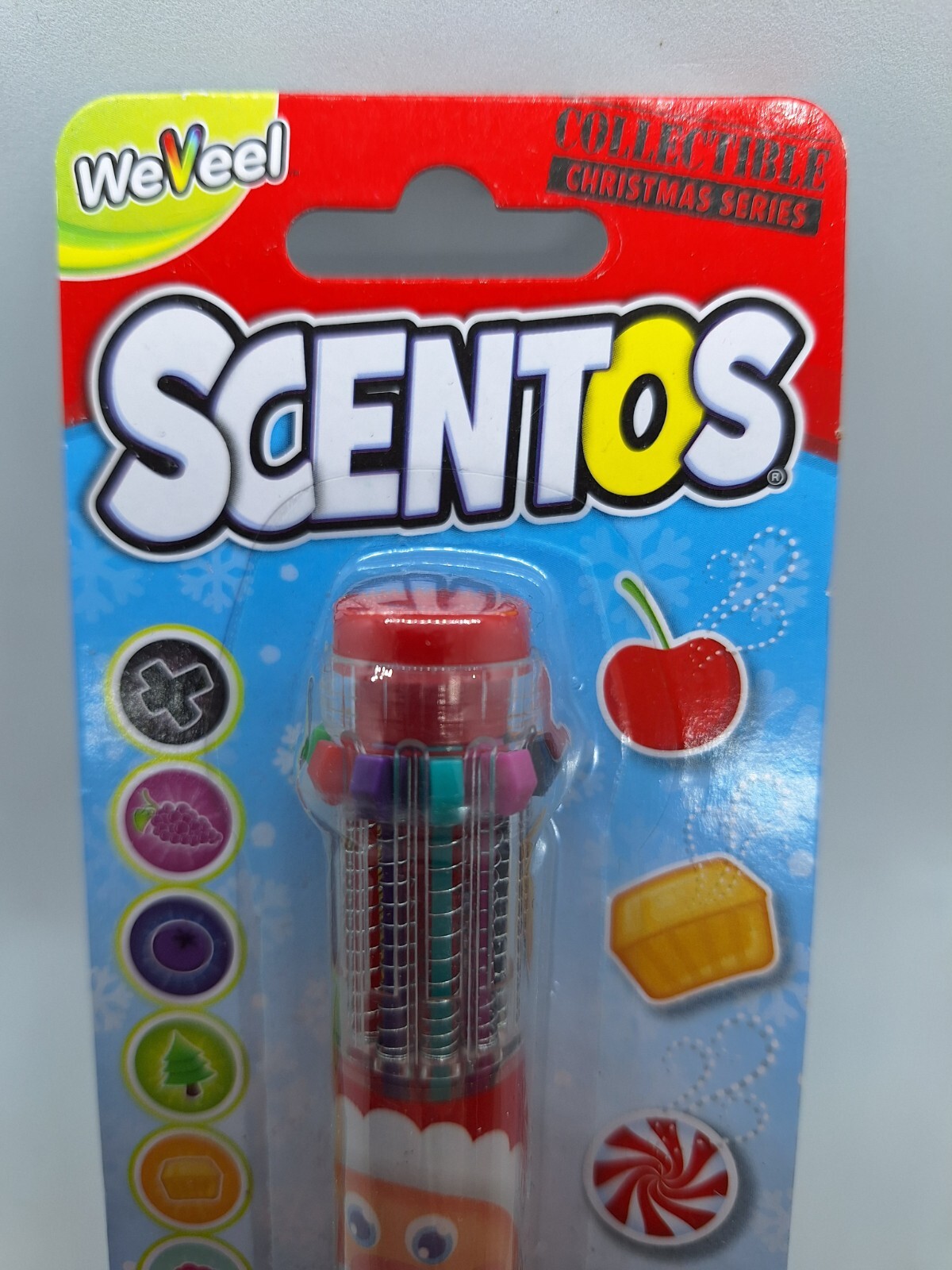 Scentos Collectible Christmas Series Santa Rainbow Scented Inks-1 Pen 10 Colors