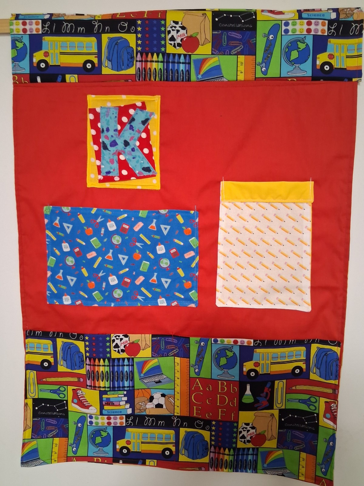 Elementary Classroom, Wall Chart, Banner, Large, Medium, and Small Pockets