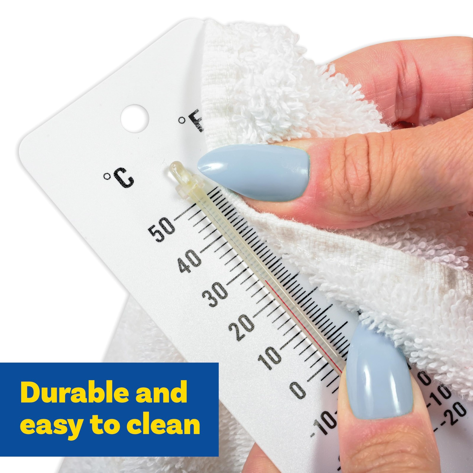 Student Thermometers – Set of 10 – Dual-Scale – Mercury-Free – Easy To Read, …