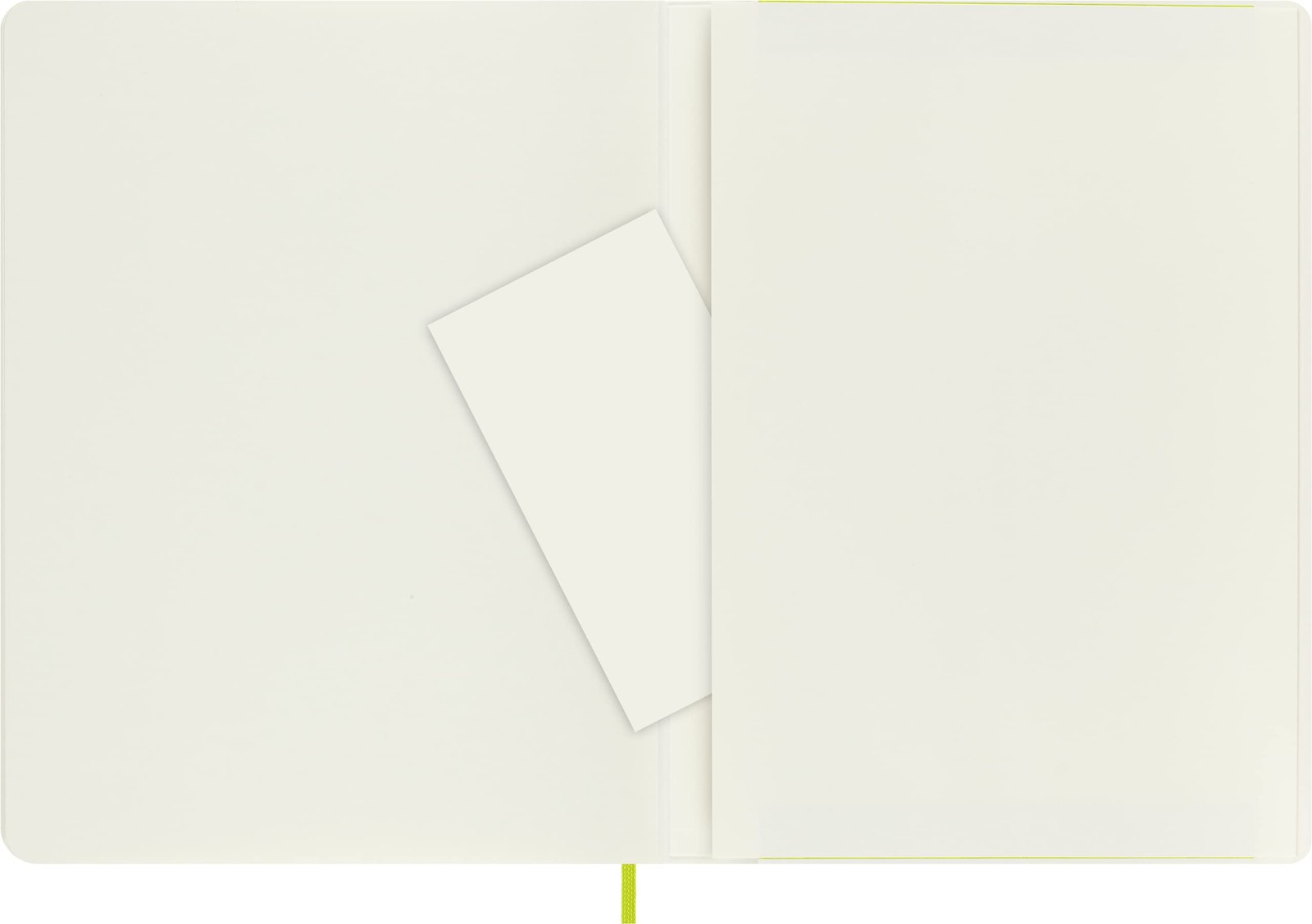 Moleskine Classic Notebook Soft Cover Xl 7.5 X 9.5 Plain/Blank Lemon Green 192