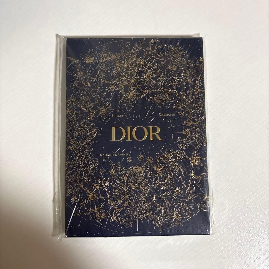 Christian Dior Celestial Notebook Set Navy Gold Notebook Novelty Gift Japan
