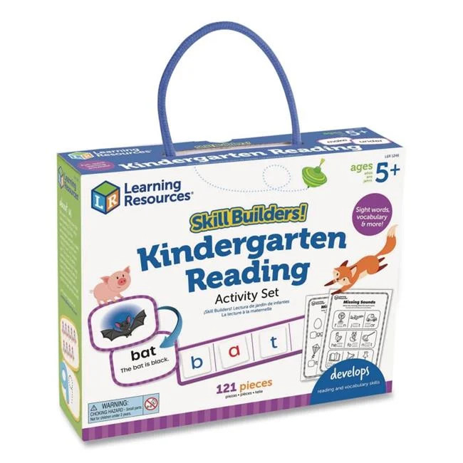 Skill Builders Kindergarten Reading Activity Set Grades K to 1 #LRNLER1246