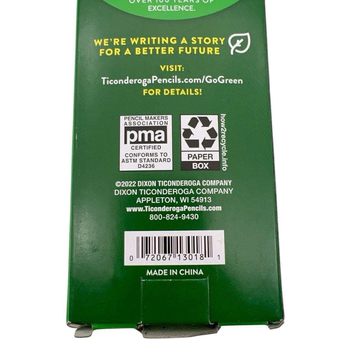 Ticonderoga Neon Sharpened Pencils, 18 Count, #2 HB – Bright Colors