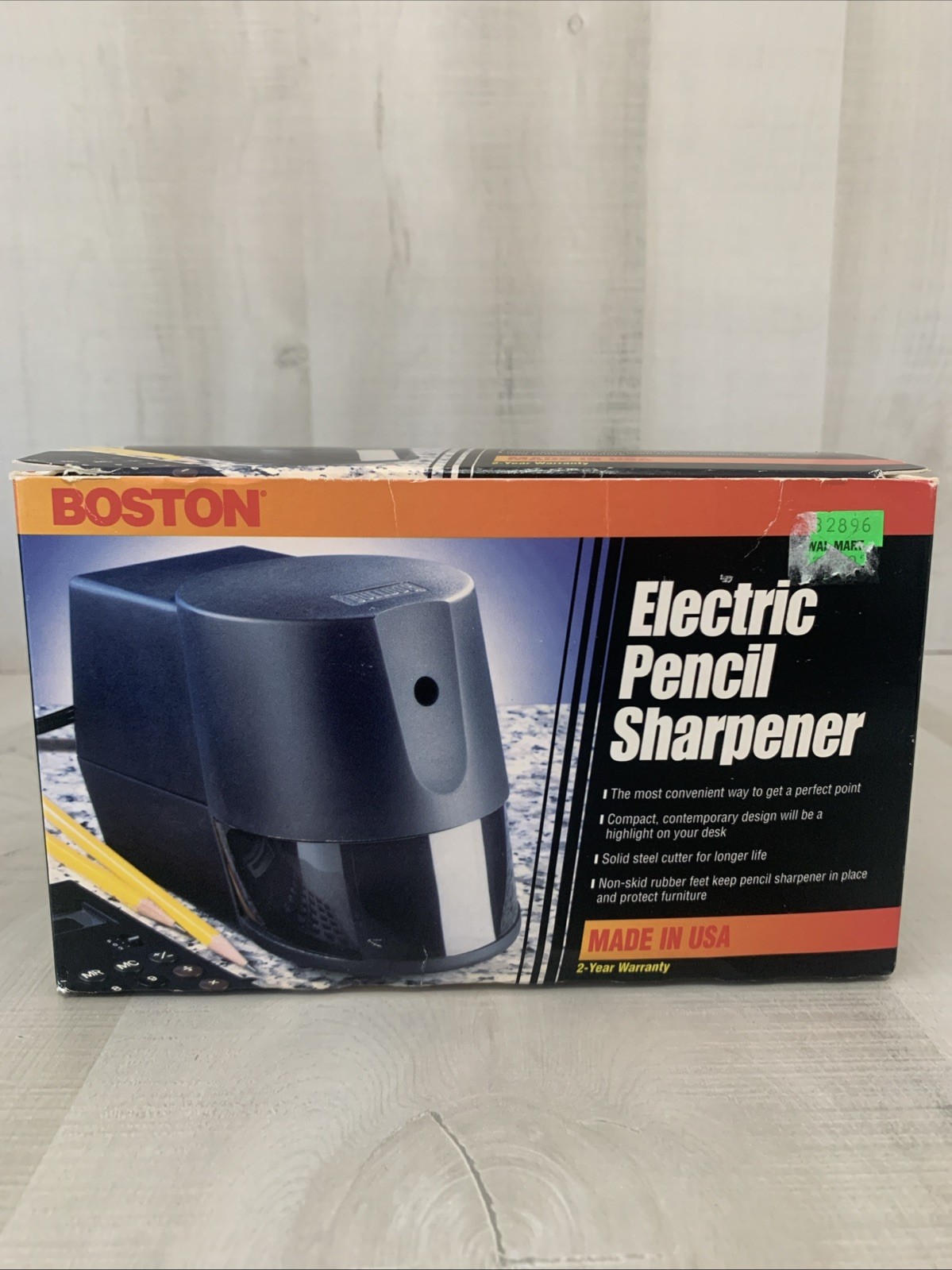 Vintage Boston Electric Pencil Sharpener Model 19210 Made in USA Desk Office New