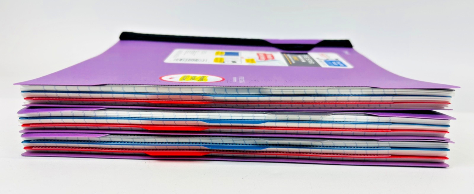 Five Star Advance Spiral Notebook+Study App 3 Subject College Ruled 3 PACK