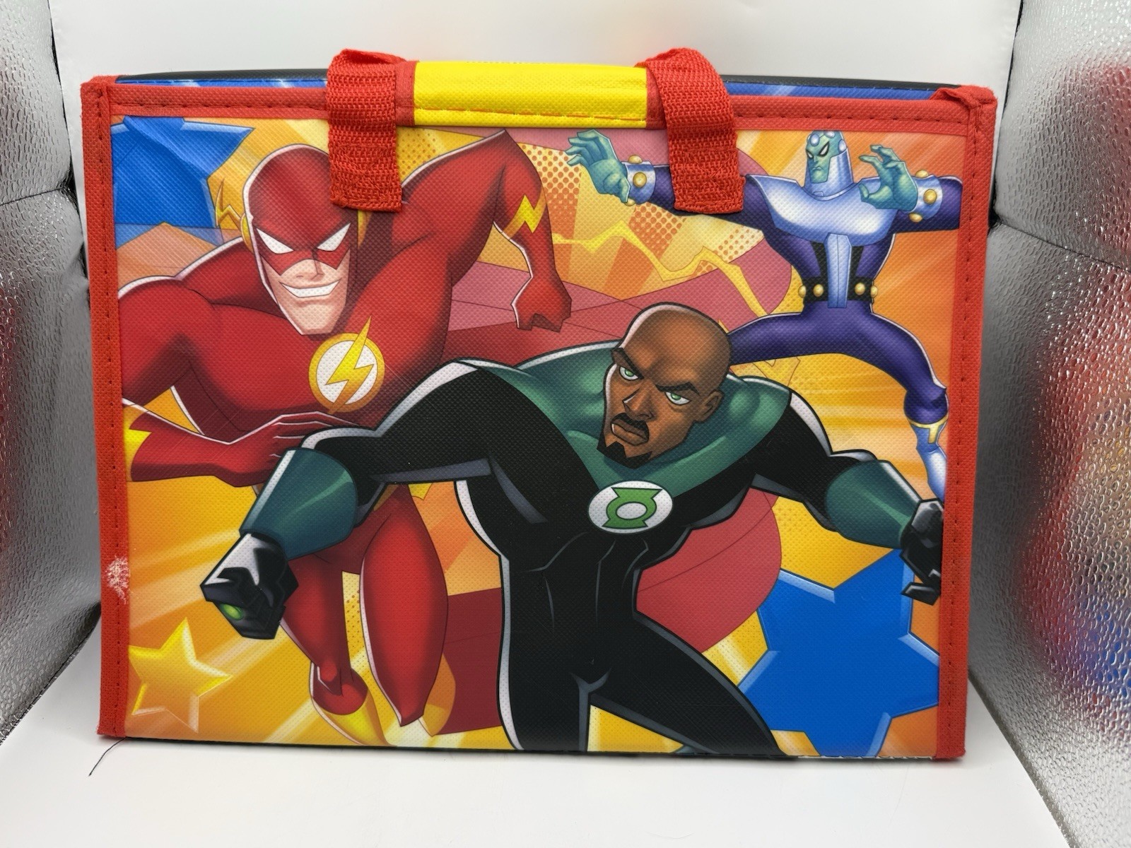 DC Justice League Trifold Storage Case Bendon 2018 Kids Organizer Folder