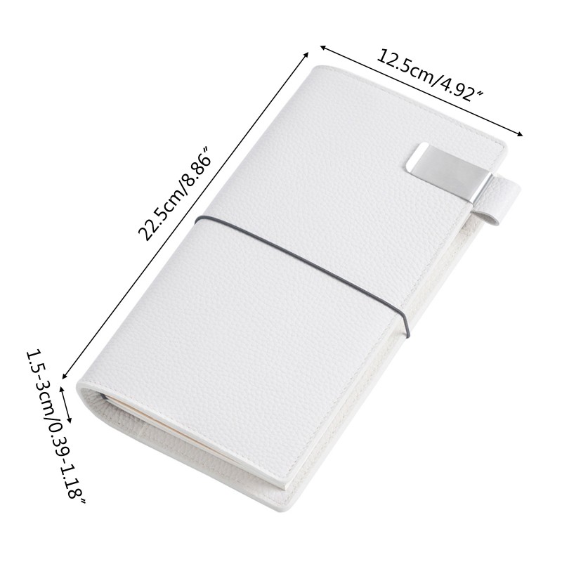 Soft Leather Journal Loose-leaf Notepad Personal Diary Set Stationery Gift Set