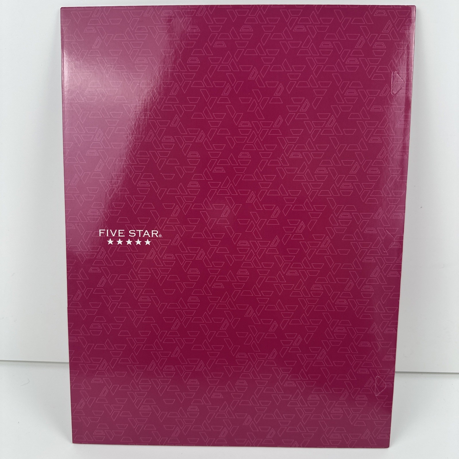 Mead Five Star 4 Pocket Paper Folder QTY 9 3-Whole Punch Pink