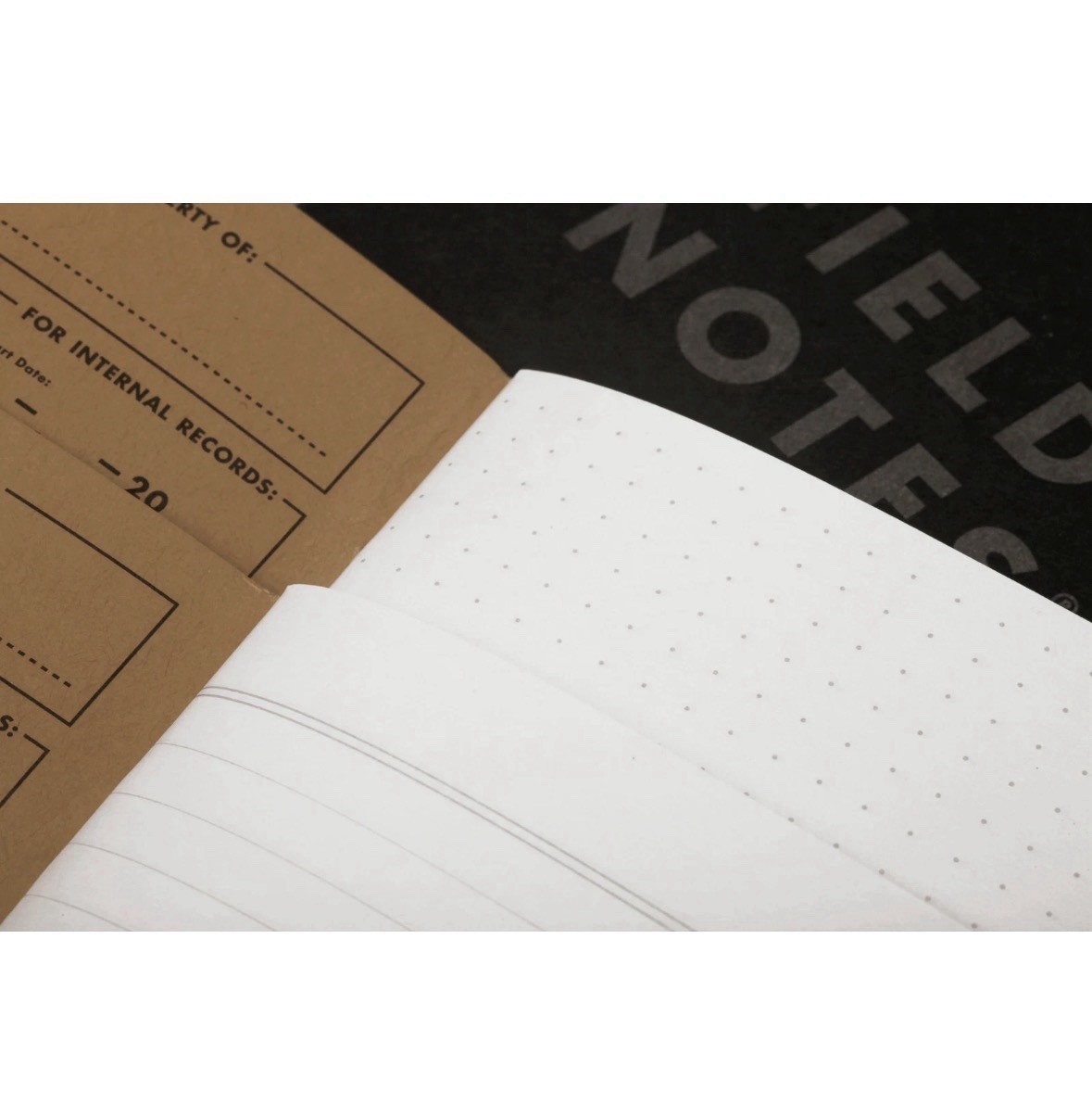 Field Notes – Pitch Black Memo Book – 3 Pack