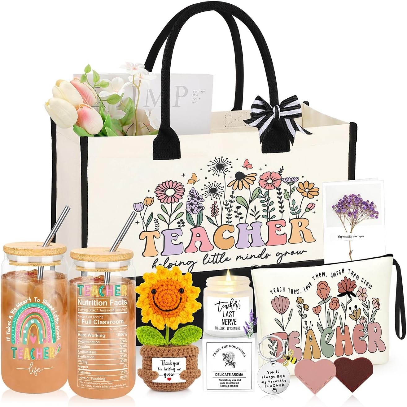Elegant 9-Piece Teacher Appreciation Gift Set – Perfect for Every Occasion