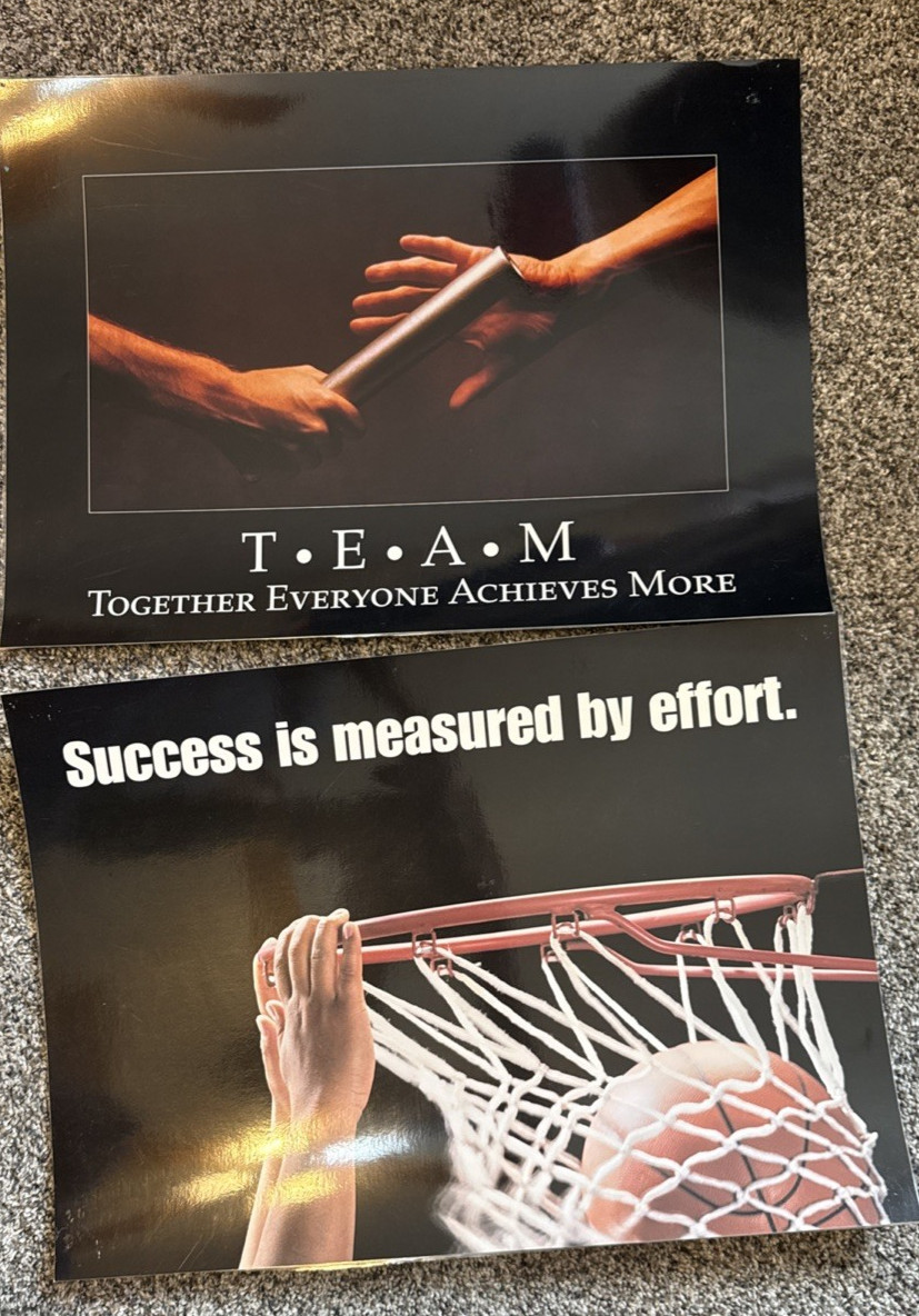 Classroom Poster Set 11 posters (2 sizes) laminated Argus brand (1 is not)
