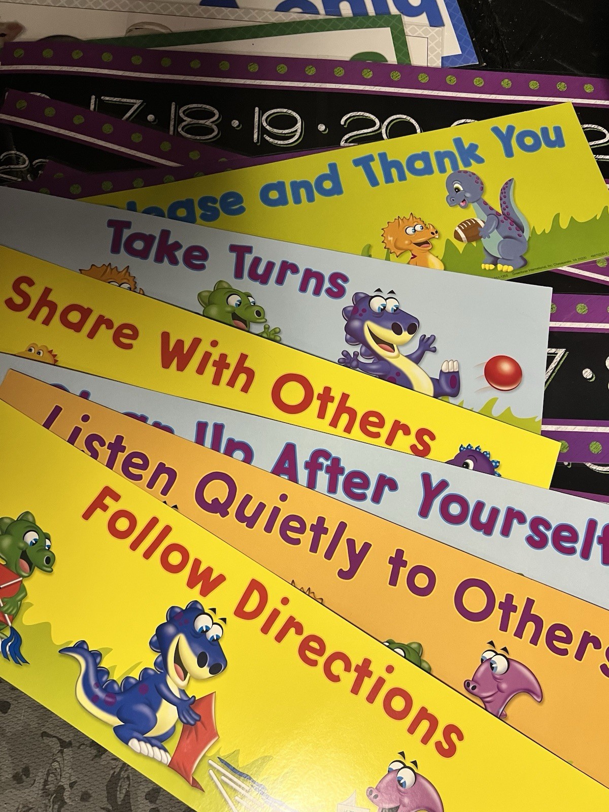 Classroom Teacher Educational Posters Decor Home School 20+ Pieces