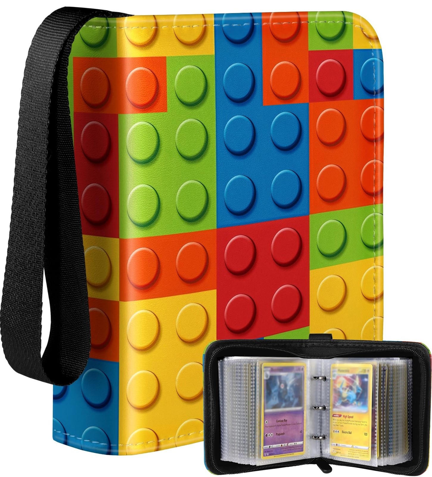 Lotadilo for 1 Pocket Card Binder Mini Size for 80 Cards – Small Trading Card…