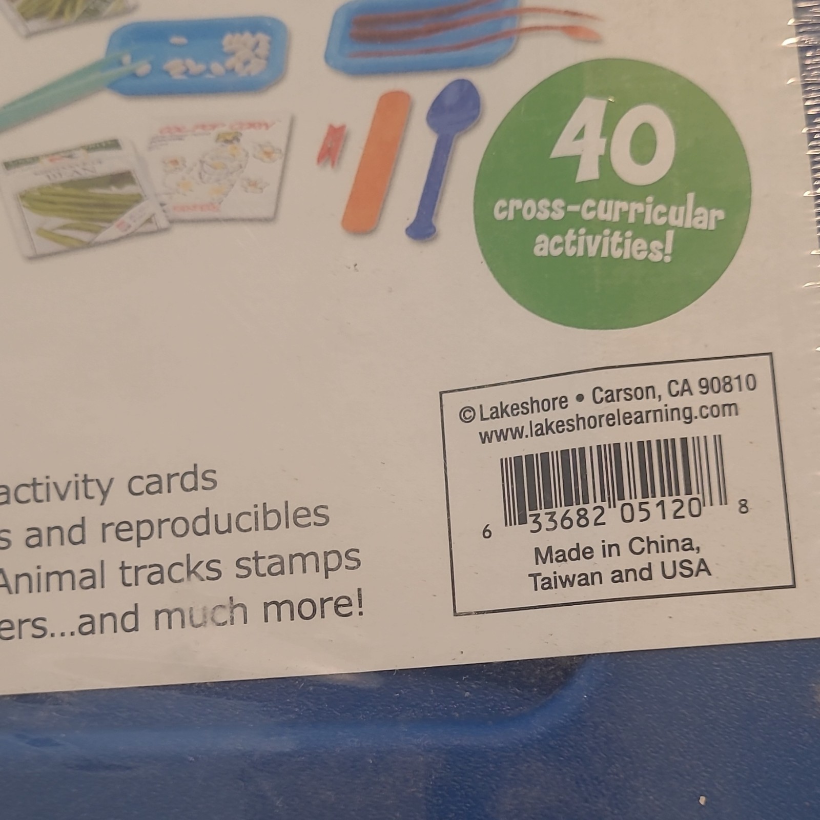 Lakeshore Science Activity Tub Animals Educational Cards Sets Teaching Kit TT986
