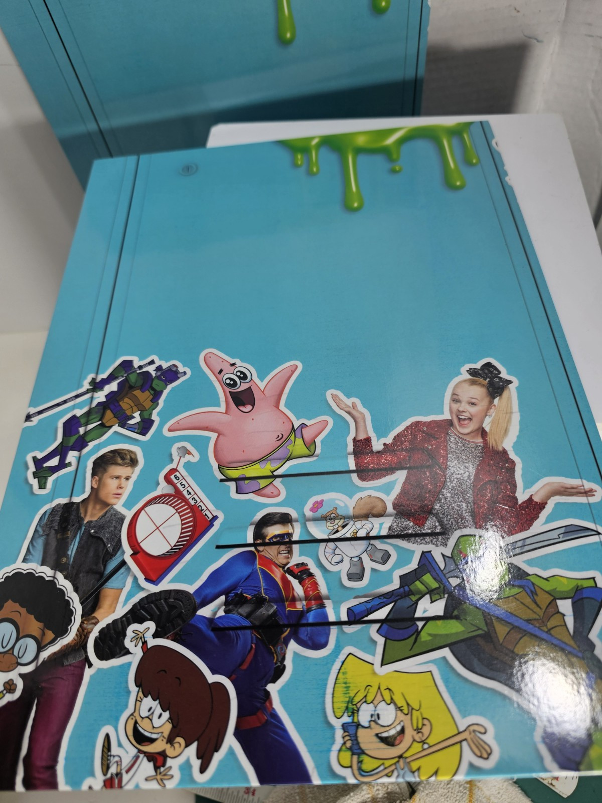 2 Nickelodeon Folders Locker Spongebob Tmnt JoJo Siwa 2018 Tv Slime 2 Pocket