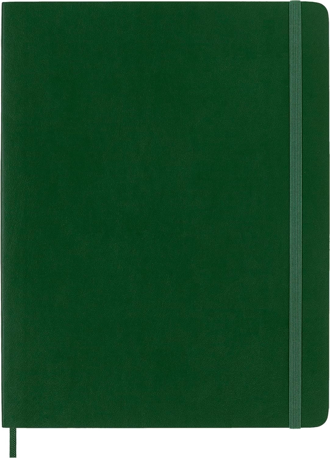 Moleskine Classic Notebook Soft Cover Xl 7.5 X 9.5 Ruled/Lined Myrtle Green 192