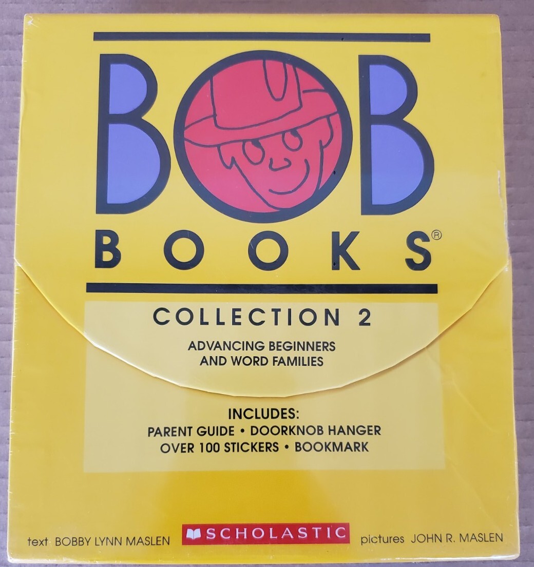 BOB Books by Scholastic, Collection 2 – Advancing Beginners and Word Families.