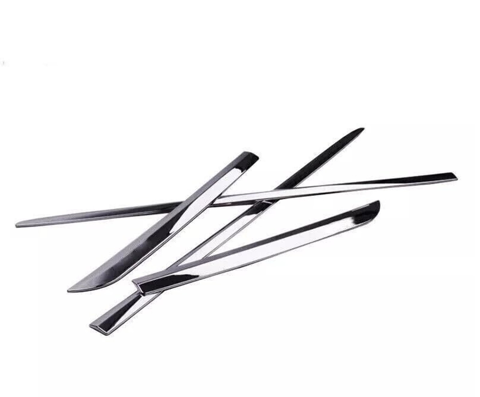 Set of 4 Chrome Trim for Door Lower Molding/Door Garnish, Fits for 2013-2018 …