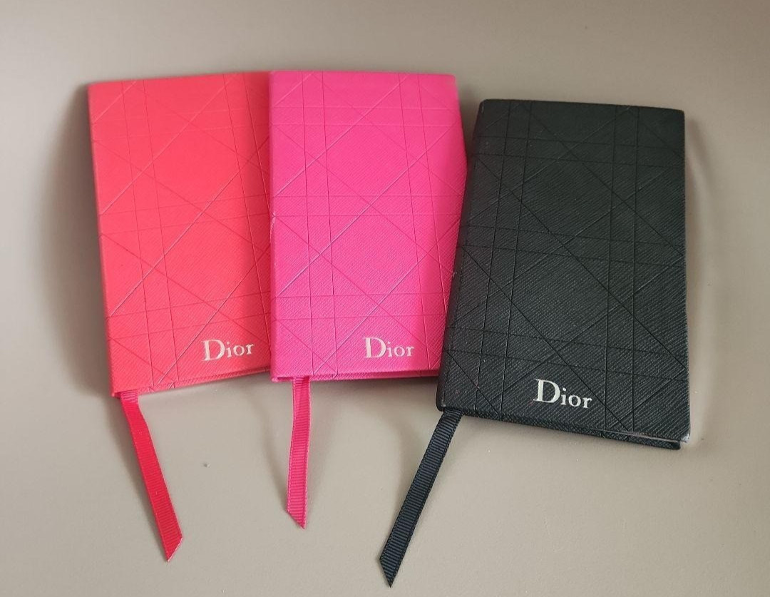 Dior Beauty Beaute Novelty Notebook Diary Journals Set Sets from JAPAN