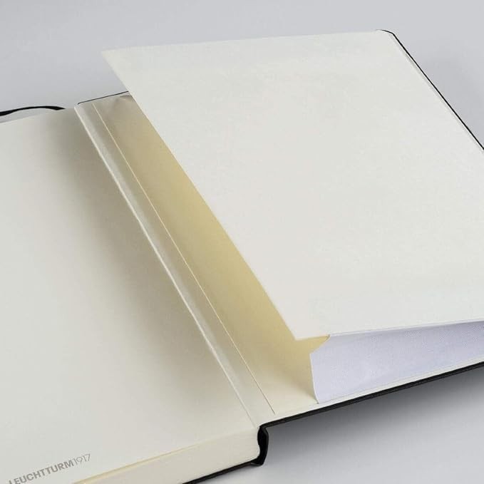 Leuchtturm1917 Pocket A6 Hardcover Notebook Black Ruled 185 Pages New Sealed