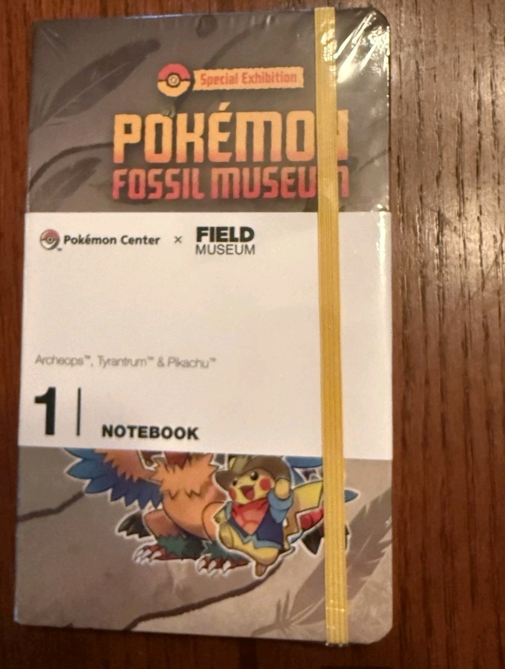 Pokemon Fossil Museum: Pokémon Notebook