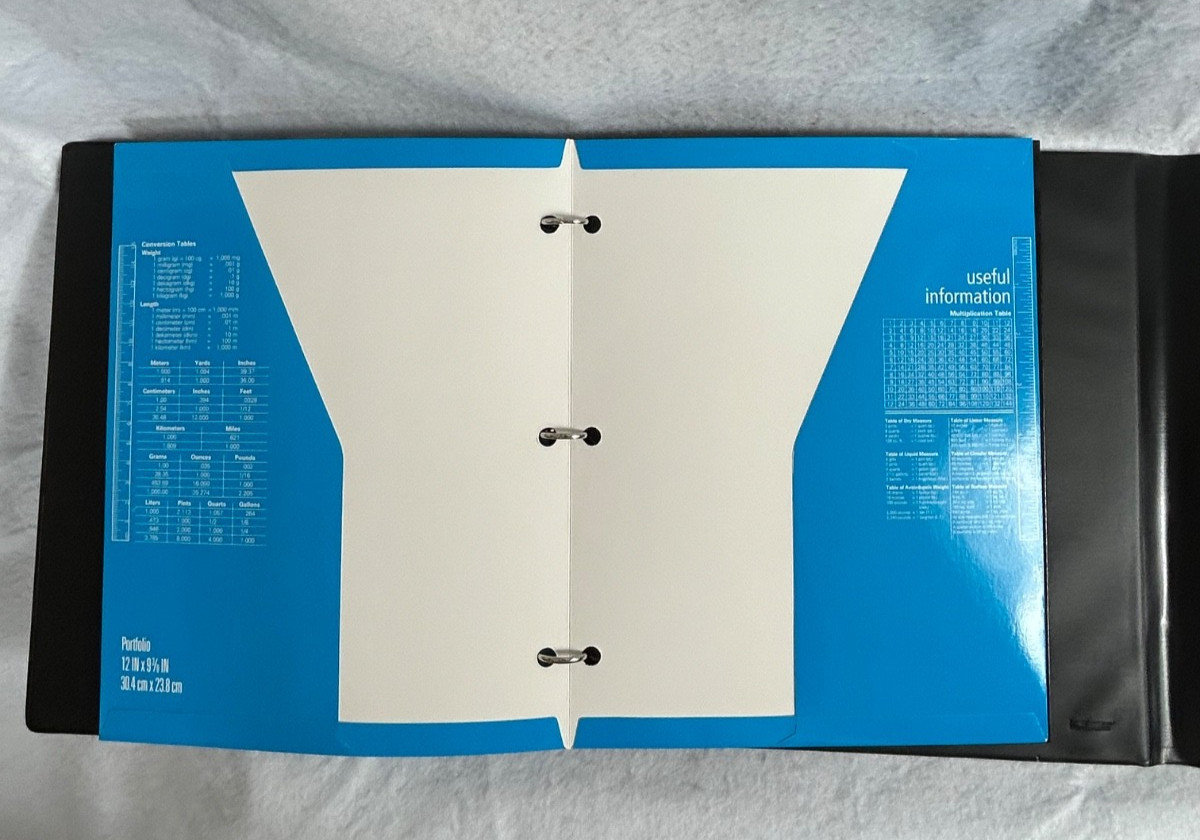 Trapper Keeper 3 Ring Binder Retro Portfolio Folder Mead Geometric Neon 2021 NEW