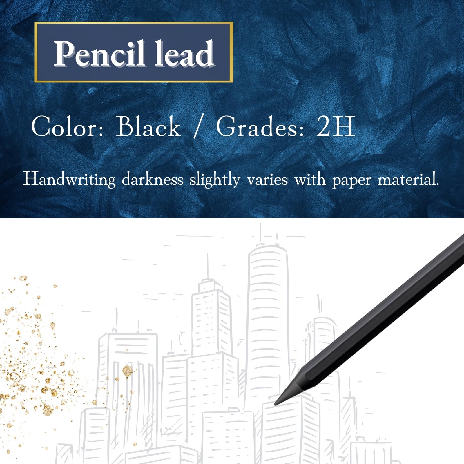 SUN-STAR Stylish Metal Pencil Metacil Pencils for Artist Drawing, Sketching, …