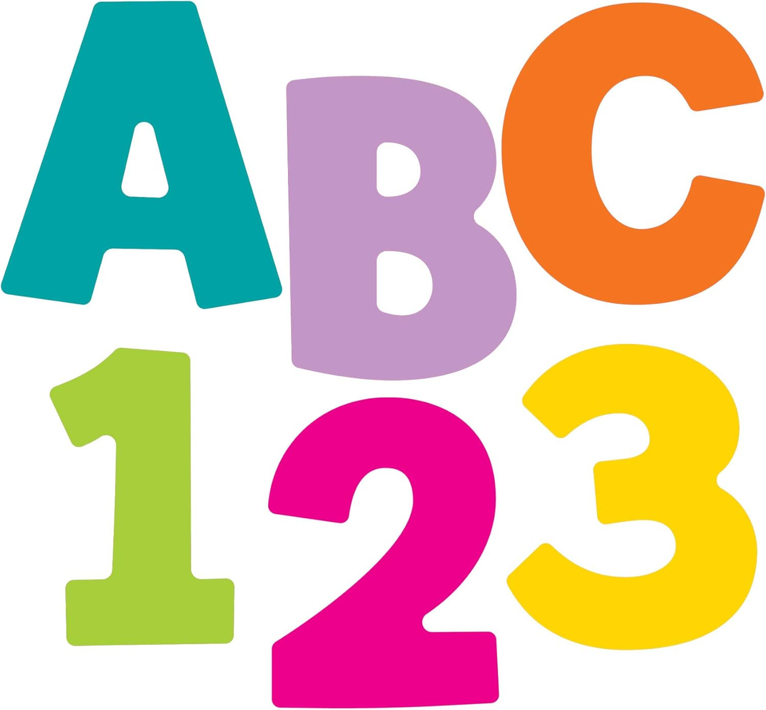 Carson Dellosa 152-Piece 3″ Colorful Bulletin Board Letters for Classroom, Alpha