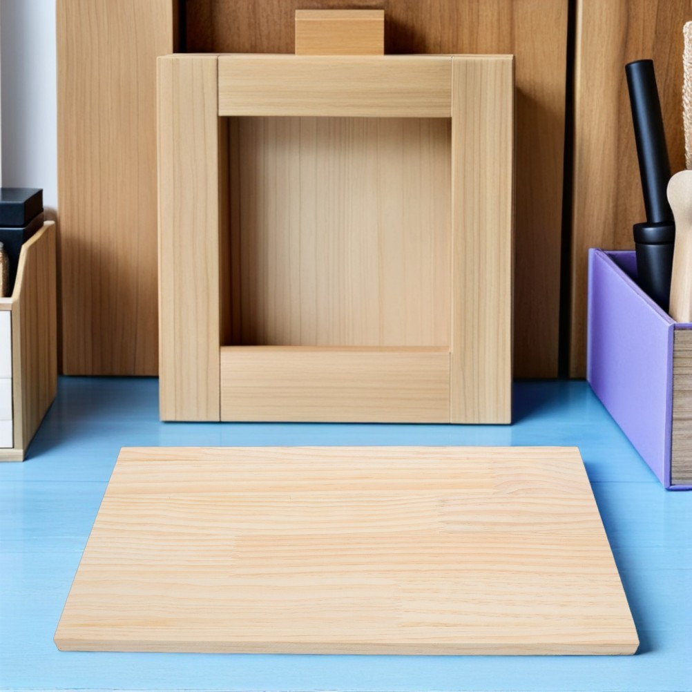 Wooden Pine Board for Shelving DIY Cabinet Shelf Divider and Pantry Organizer