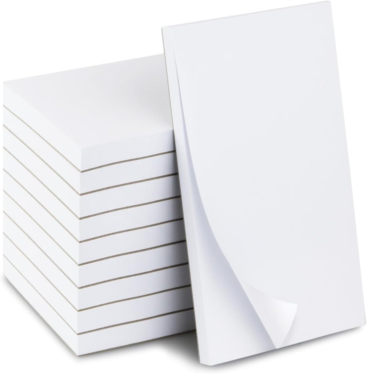 10 Pack Note Pads 3×5 | 100 Sheets Per Memo Pad | Server Note Pads Scratch Pads