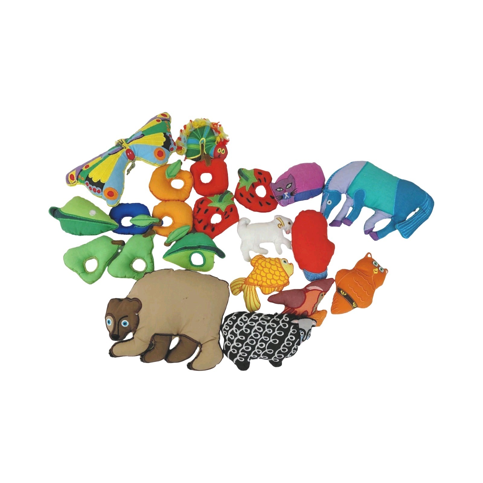 The Very Hungry Caterpillar & Brown Bear Felt Board Eric Carle Classroom