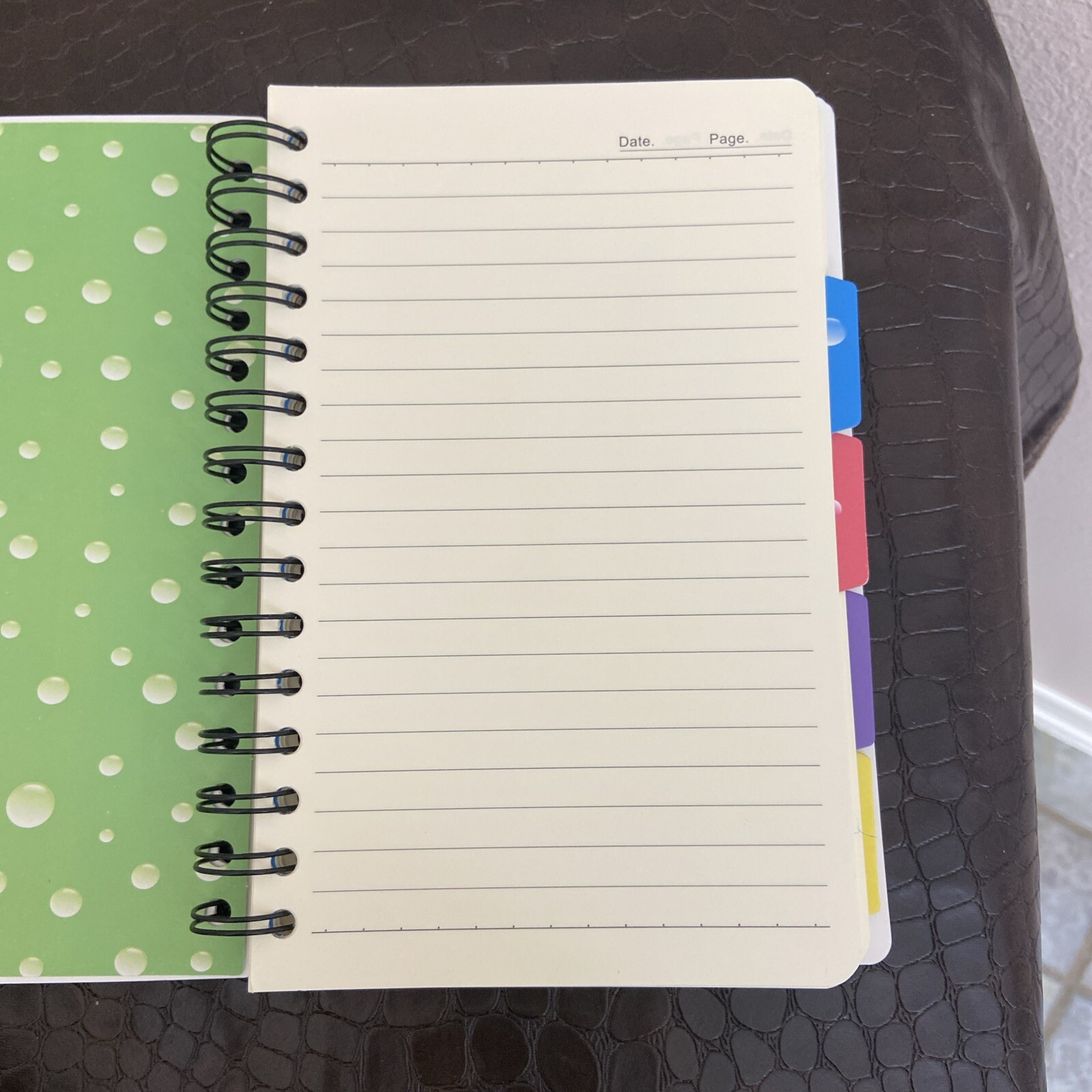 Watercolor Landscape Spiral Notebook – Ruled Line, Journal, New 6”#8”