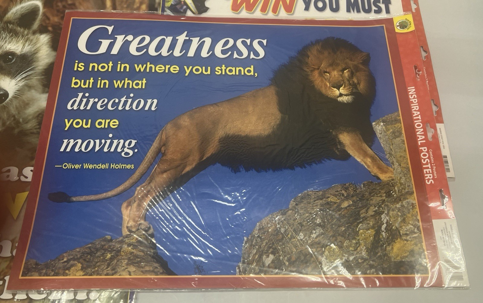 (7) NEW Teaching Tree Motivational Educational Posters 2-Pack Sealed