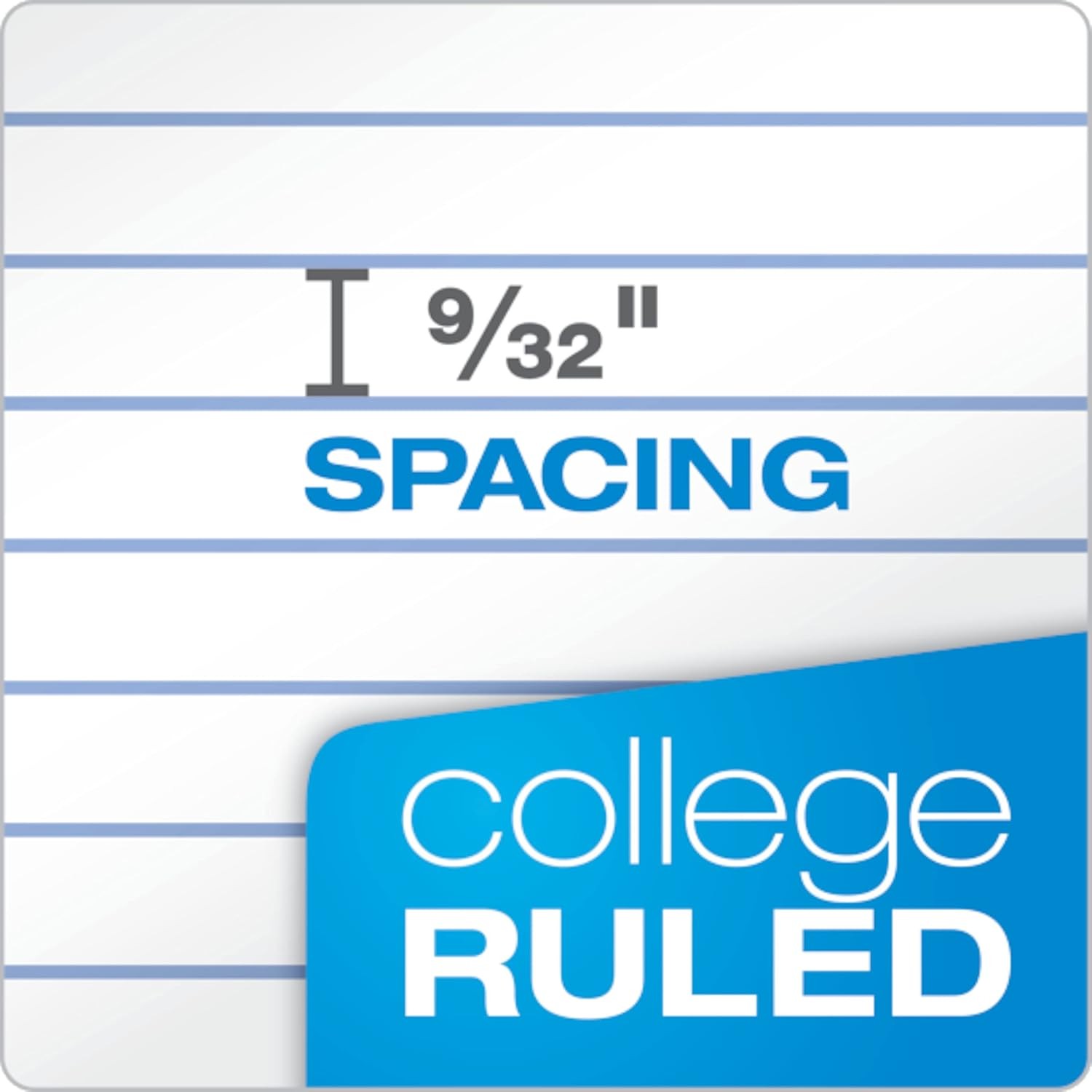 Spiral Notebook 6 Pack, 1 Subject, College Ruled Paper, 8 X 10-1/2 Inch, Color A