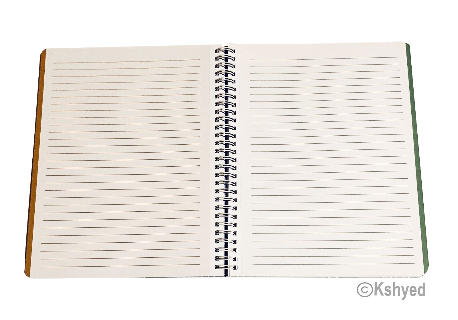 Molly & Rex Spiral Notebook, Dog & Coffee Pattern Colleg Rule w/ Folder (1 Pack)