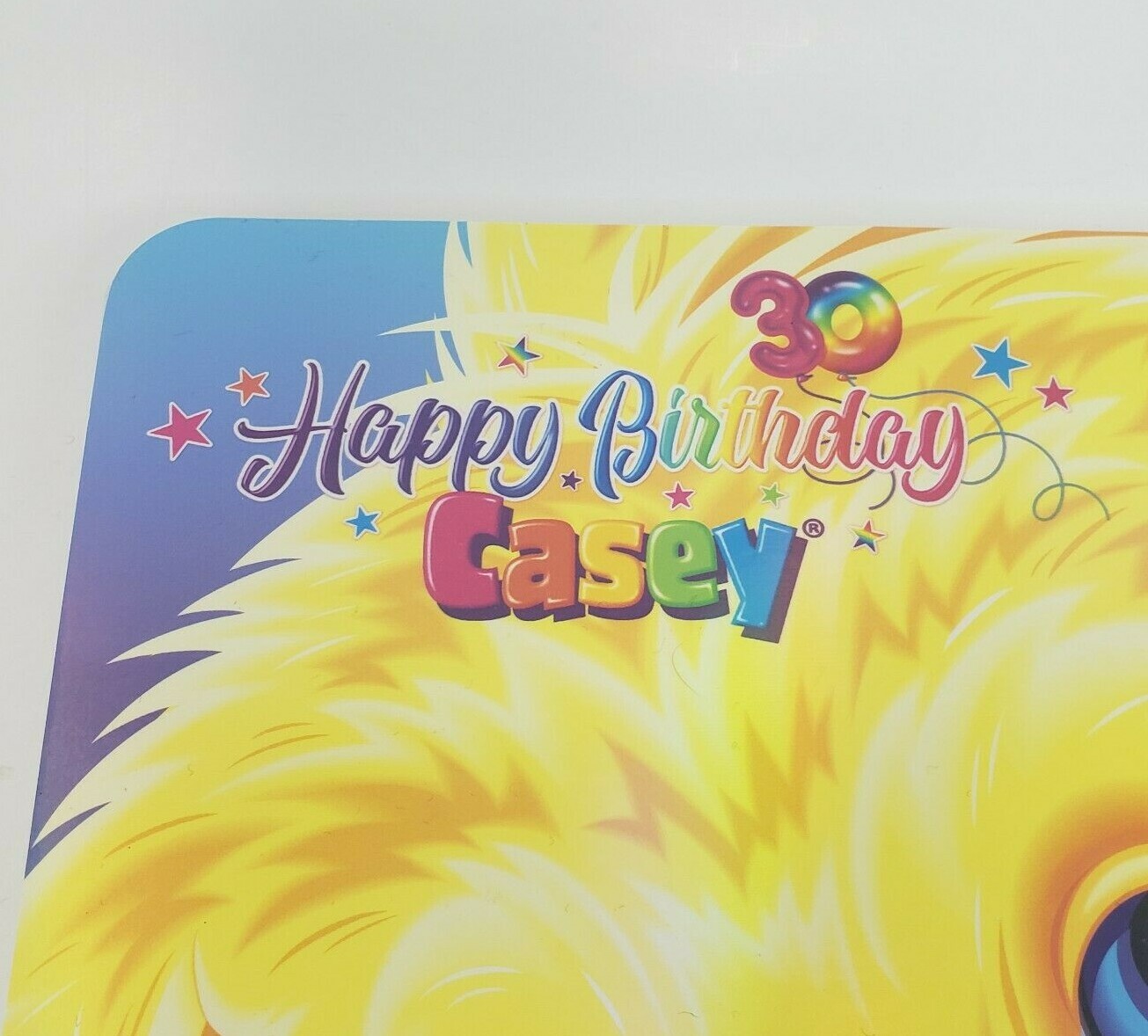 NEW LISA FRANK 2021 HAPPY 30TH BIRTHDAY CASEY DOG NOTEBOOK 70 PAGES 10.5″ x 8″