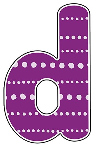 Carson-Dellosa 130073 Carson Dellosa You-Nique Lowercase 4-inch EZ Letters