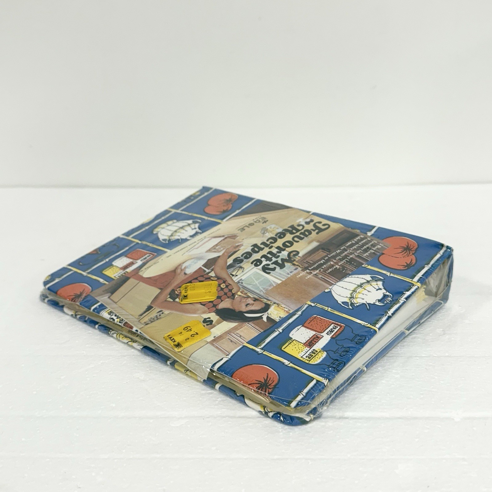 Vintage My Favorite Recipes Binder Eagle National Blank Book Retro MCM Kitchen